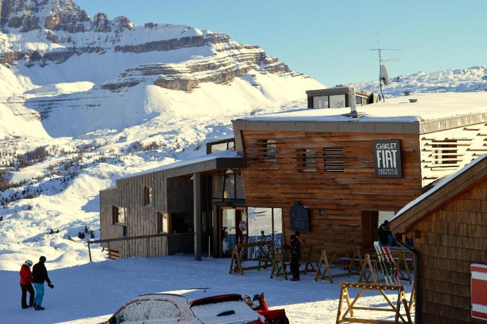 Spinale Casa In Centro, Arrivi Con Gli Sci! Sanificazione A Vapore Мадонна-ді-Кампільйо Екстер'єр фото